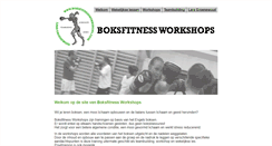 Desktop Screenshot of boksfitnessworkshops.com